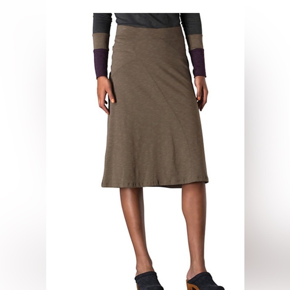 Toad & Co Sascha A-Line Skirt Size small dark gray/black - Picture 1 of 6